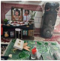 *دیدار کادر اداری، اساتید و طلاب مدرسه علمیه حضرت زینب(س) از خانواده شهید جنگ رمضان