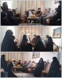 دیدار و تفقد از خانواده شهید «سلمان ایزدیار» از شهدای جنگ تحمیلی رمضان