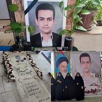 تفقد  ازخانواده شهید حیدرنژاد