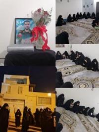 دیدار و تفقد با خانواده شهید حبیب اله بهوندی یگانه