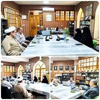 برگزاری جلسه «راه‌اندازی هسته پژوهشی» مدرسه علمیه تخصصی جامعة‌ النور شیراز 