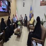 تأکید بر توسعه همکاری‌های حوزه علمیه خواهران و صداوسیمای یزد