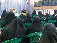 برگزاری مراسم چهلم رهبر شهید انقلاب اسلامی در مدرسه علمیه الزهرا (سلام الله علیها) کازرون.