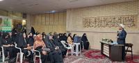 برگزاری جلسه کارگاه تربیتی ویژه مادران به همت مدرسه علمیه فاطمه الزهرا سلام الله علیها شهرستان خفر