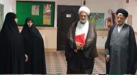 بازدید حجت الاسلام روان بخش از مدرسه