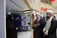 بازدید معاون تبلیغ حوزه علمیه قم از نمایشگاه «بانوی ایرانی، الگوی سوم»/ تأکید بر بهره‌گیری مربیان طرح امین از محتوای نمایشگاه