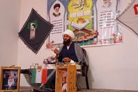 روایتگری شهدا به مناسبت هفته دفاع مقدس در مدرسه علمیه فاطمةالزهرا(س)، شهرستان مرودشت