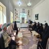 مدیر حوزه علمیه خواهران یزد پای صحبت‌های کادر مدرسه حضرت خدیجه(س) بهاباد نشست