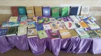 برگزاری نمایشگاه کتاب در مدرسه علمیه نجمیه سرخه