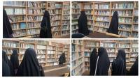 بازدید طلاب تازه‌وارد مدرسه علمیه نجمیه سرخه از کتابخانه؛ گامی در مسیر ترویج فرهنگ مطالعه و پژوهش حوزوی