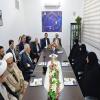 تصاویر/ آیین افتتاحیه دفتر خبری حوزه علمیه خواهران استان یزد