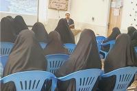 نشست تبیین اهداف و انگیزه‌های طلبگی در مدرسه علمیه فاطمه الزهرا سلام الله علیها خفر