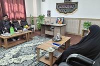 دیدار مدیر حوزههای علمیه خواهران استان فارس، با مدیر مدرسه علمیه فاطمیه لامردبررسی ؛ تأکید مدیر حوزههای علمیه خواهران فارس بر رفع موانع توسعه آموزشی